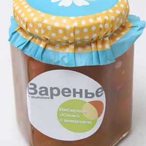 Варенье "Имбирное яблоко с миндалем"