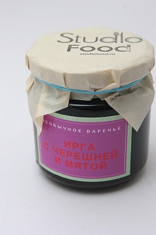 варенье из ирги с черешней