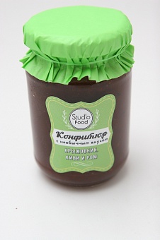 конфитюр "Крыжовник с киви и ромом"